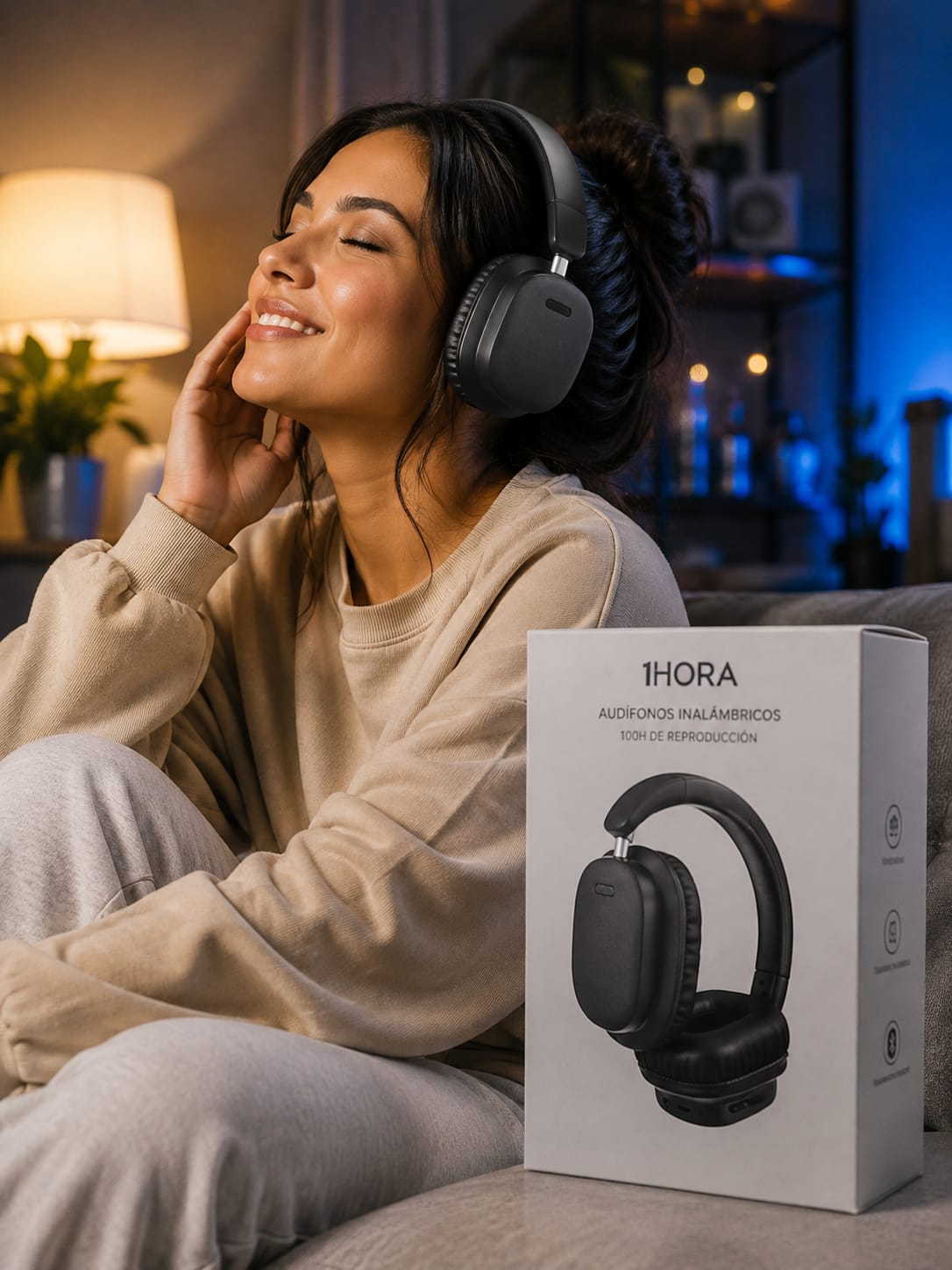 🎧 Audífonos Bluetooth 1HORA