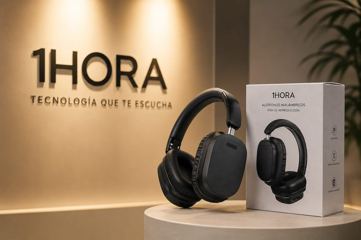 🎧 Audífonos Bluetooth 1HORA
