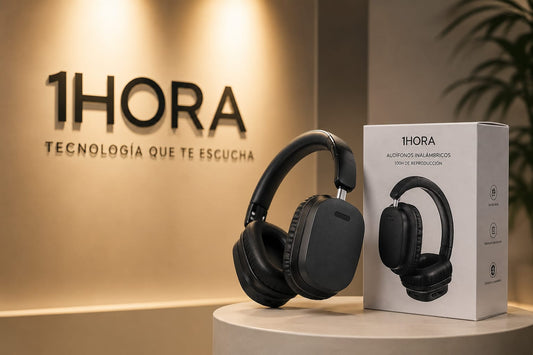 🎧 Audífonos Bluetooth 1HORA