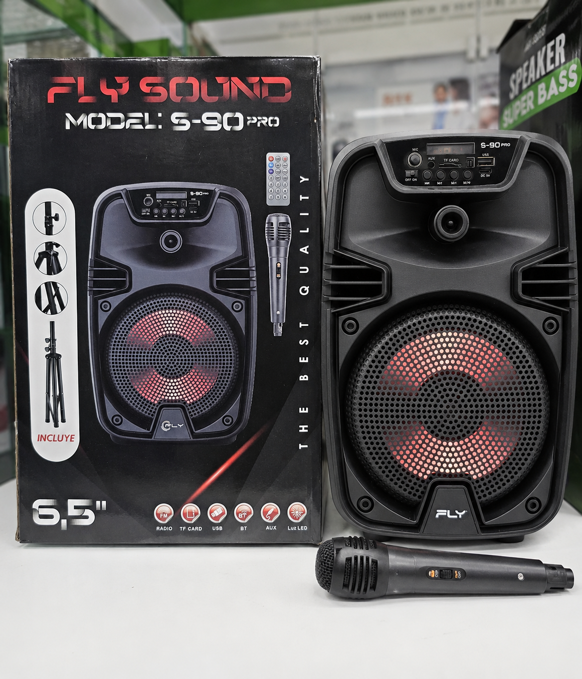 🔊 Parlante S-90 PRO 6.5"