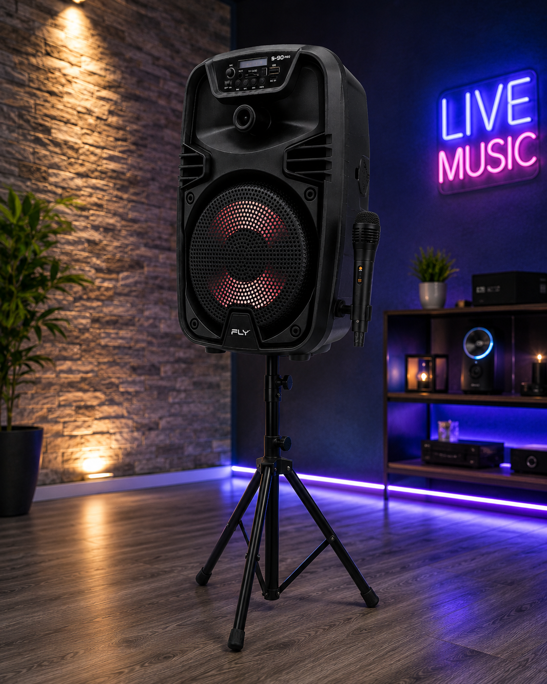 🔊 Parlante S-90 PRO 6.5"
