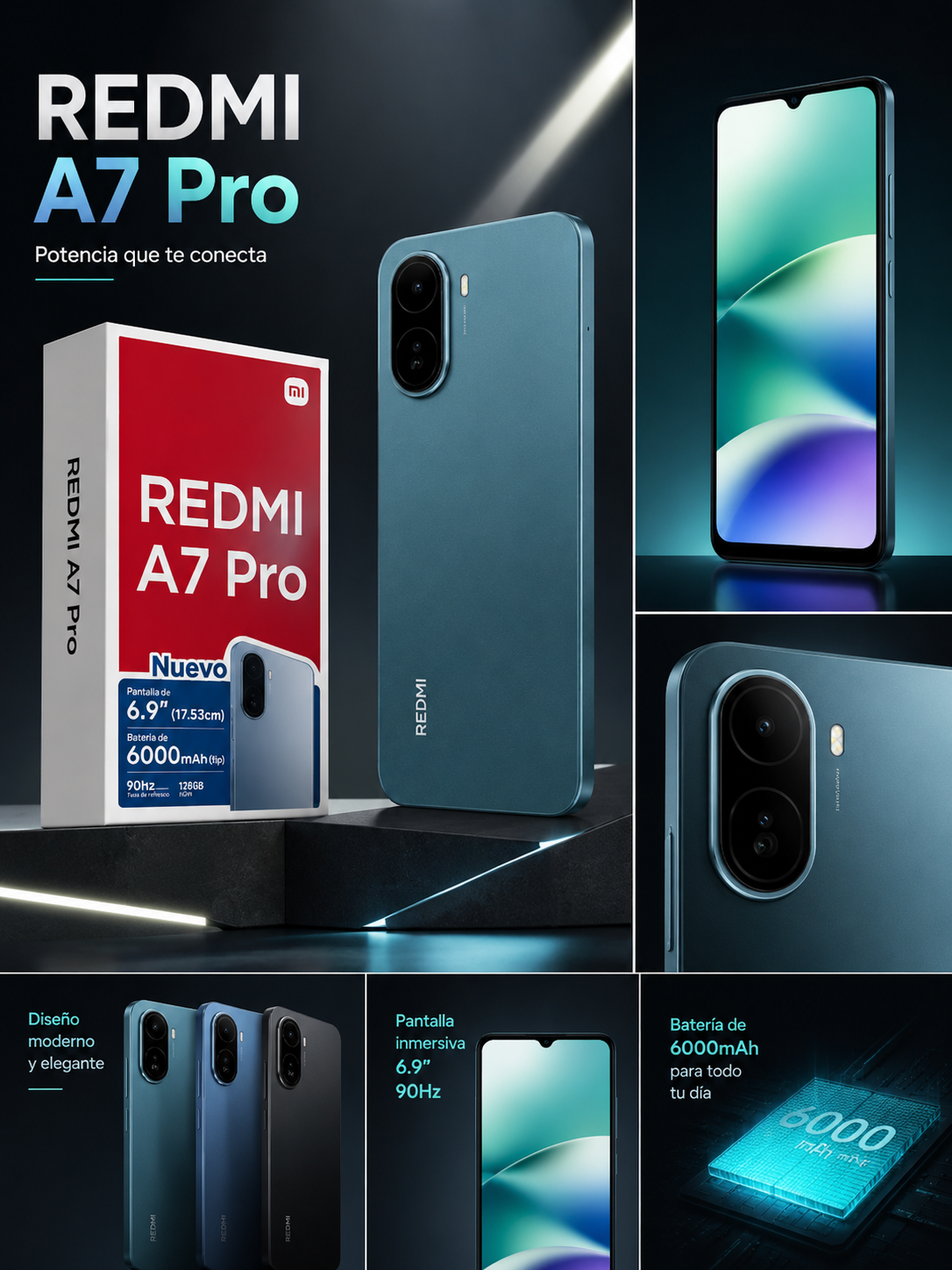 📱 Redmi A7 Pro 128 GB | 4 GB RAM