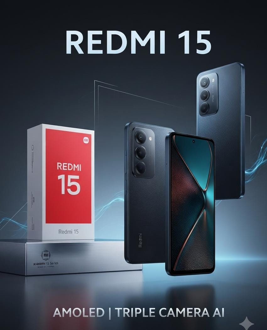 📱 Redmi 15 128 GB | 6 GB RAM