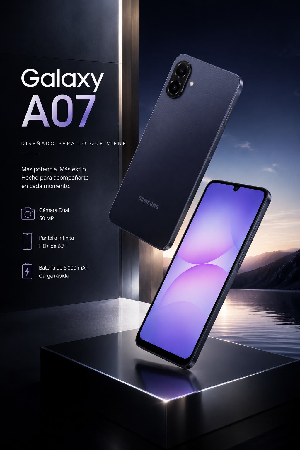 📱 Samsung A07 128 GB  4 GB RAM